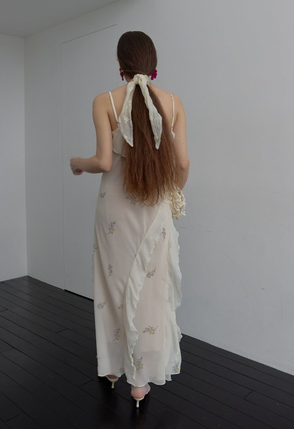 Delilah Dress White