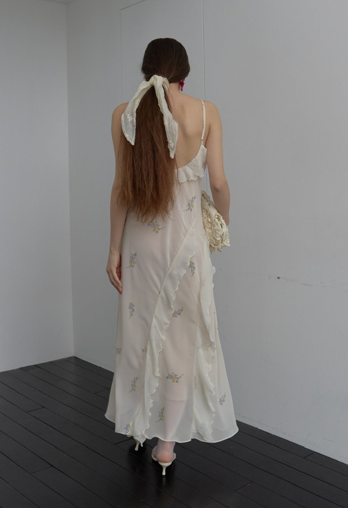 Delilah Dress White