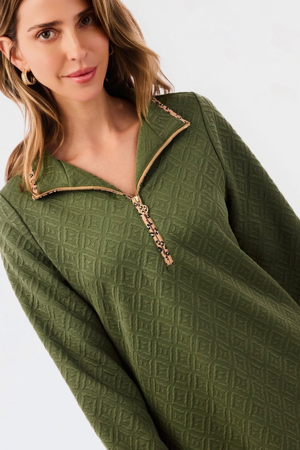 Adriana Dress-Olive
