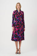 Animal Print Flowy Wrap Dress