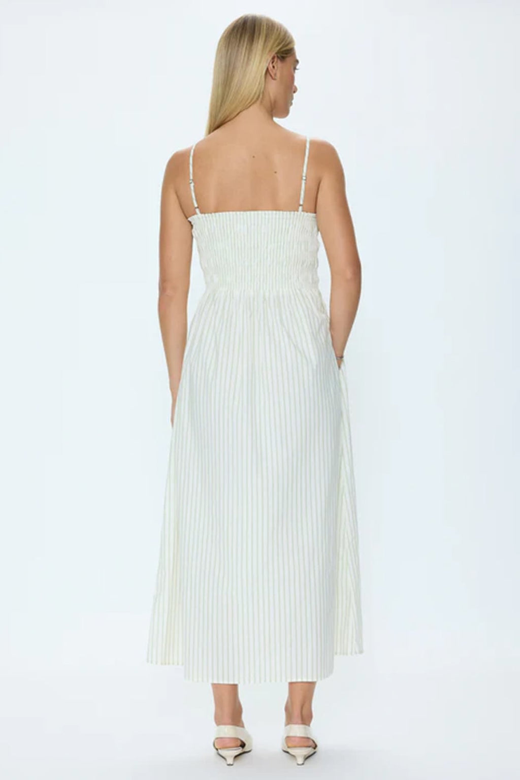 Bianca Shirred Bodice Dress