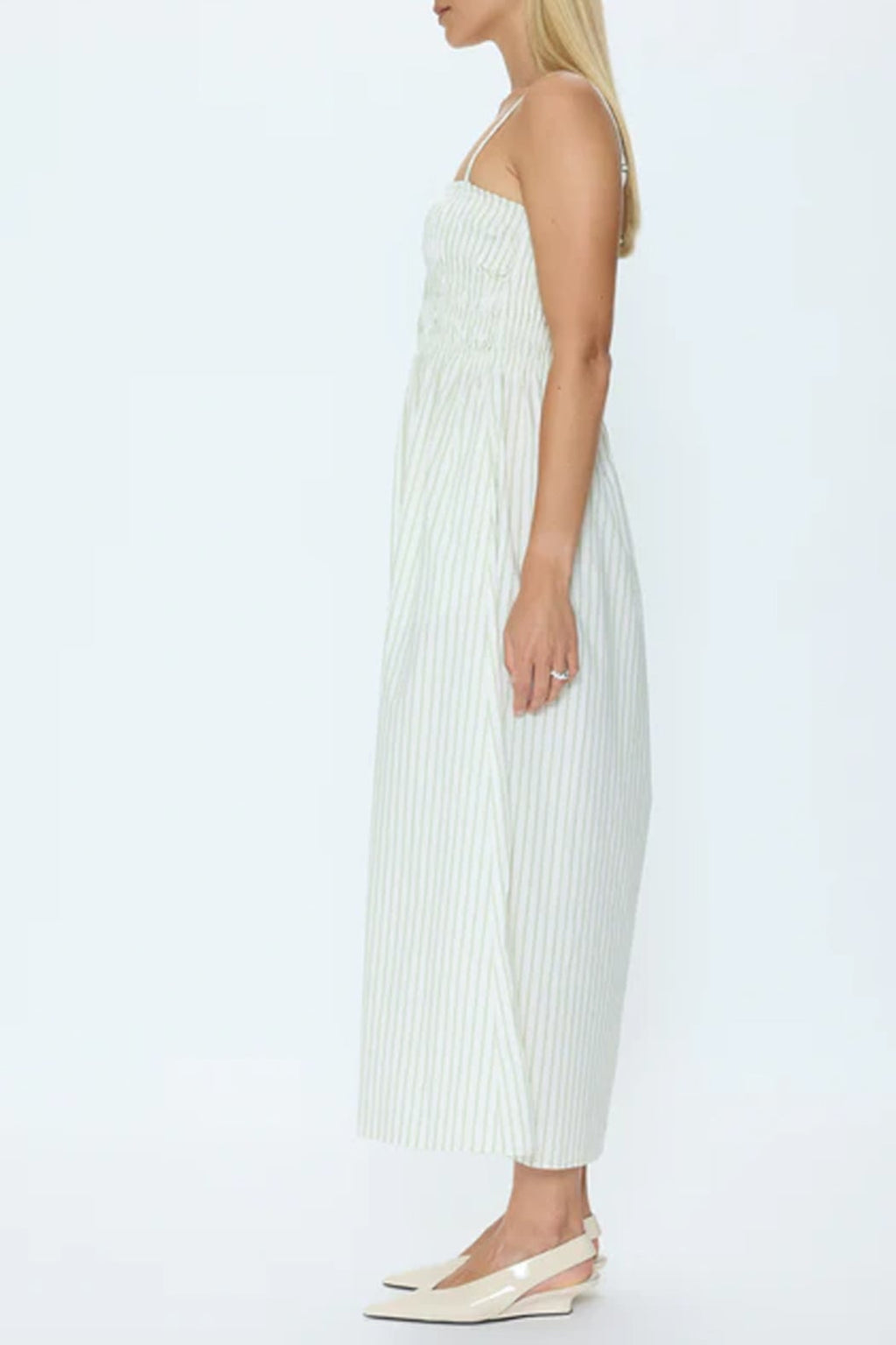 Bianca Shirred Bodice Dress