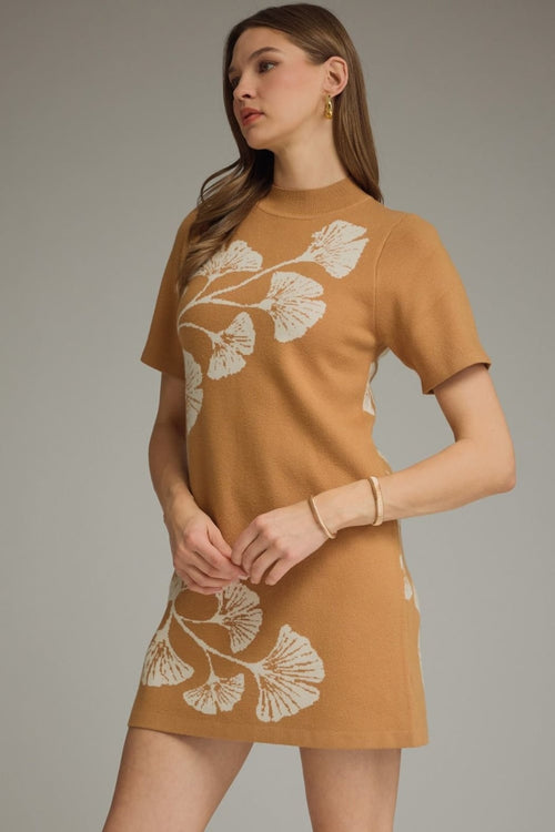 Bold in Floral Dress
