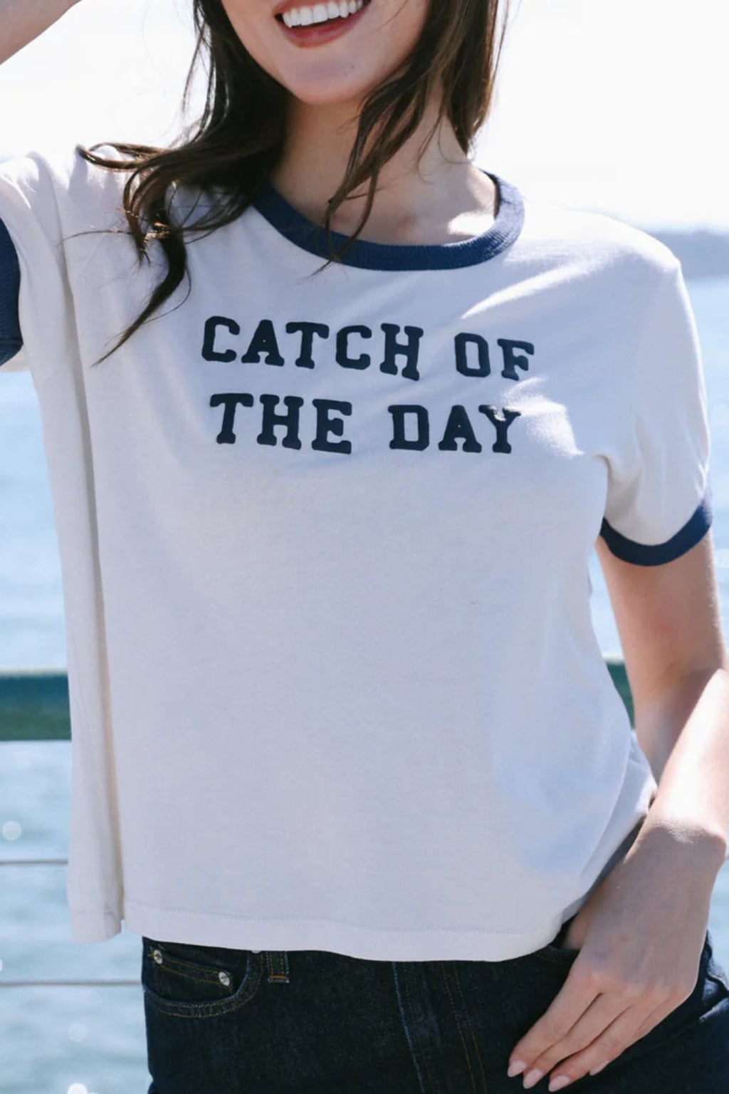 Catch Of The Day Ringer Tee