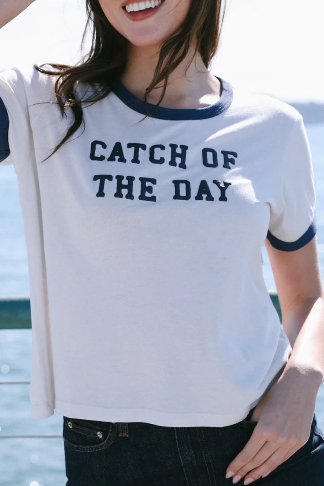 Catch Of The Day Ringer Tee