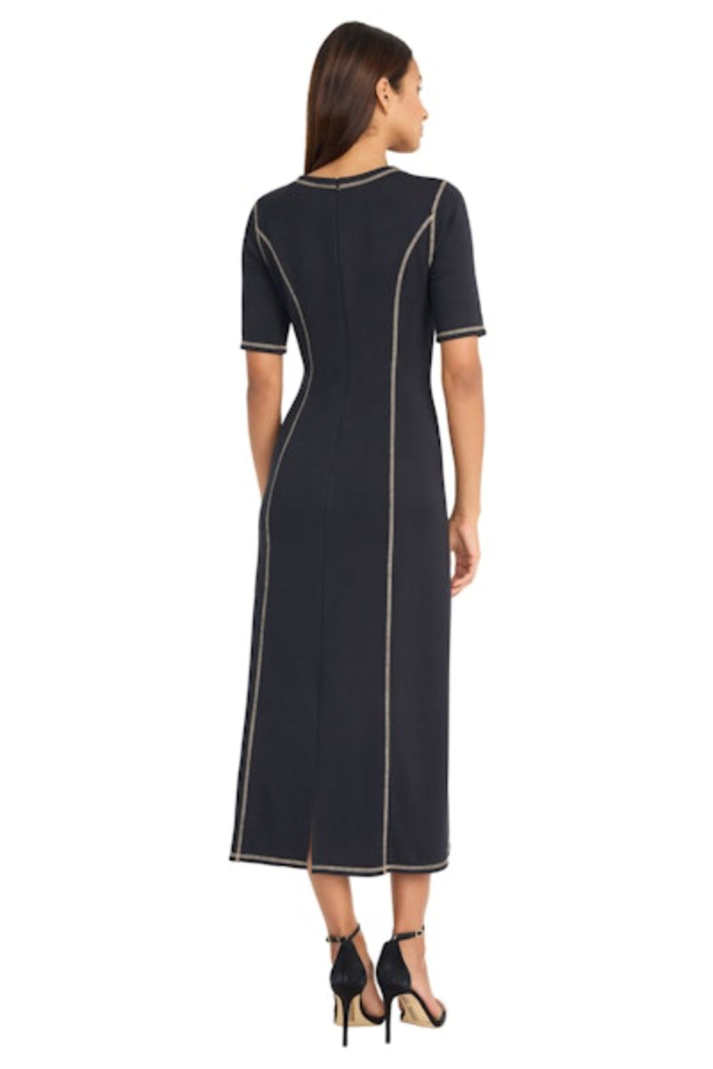 Colorfast Short Sleeve Dress