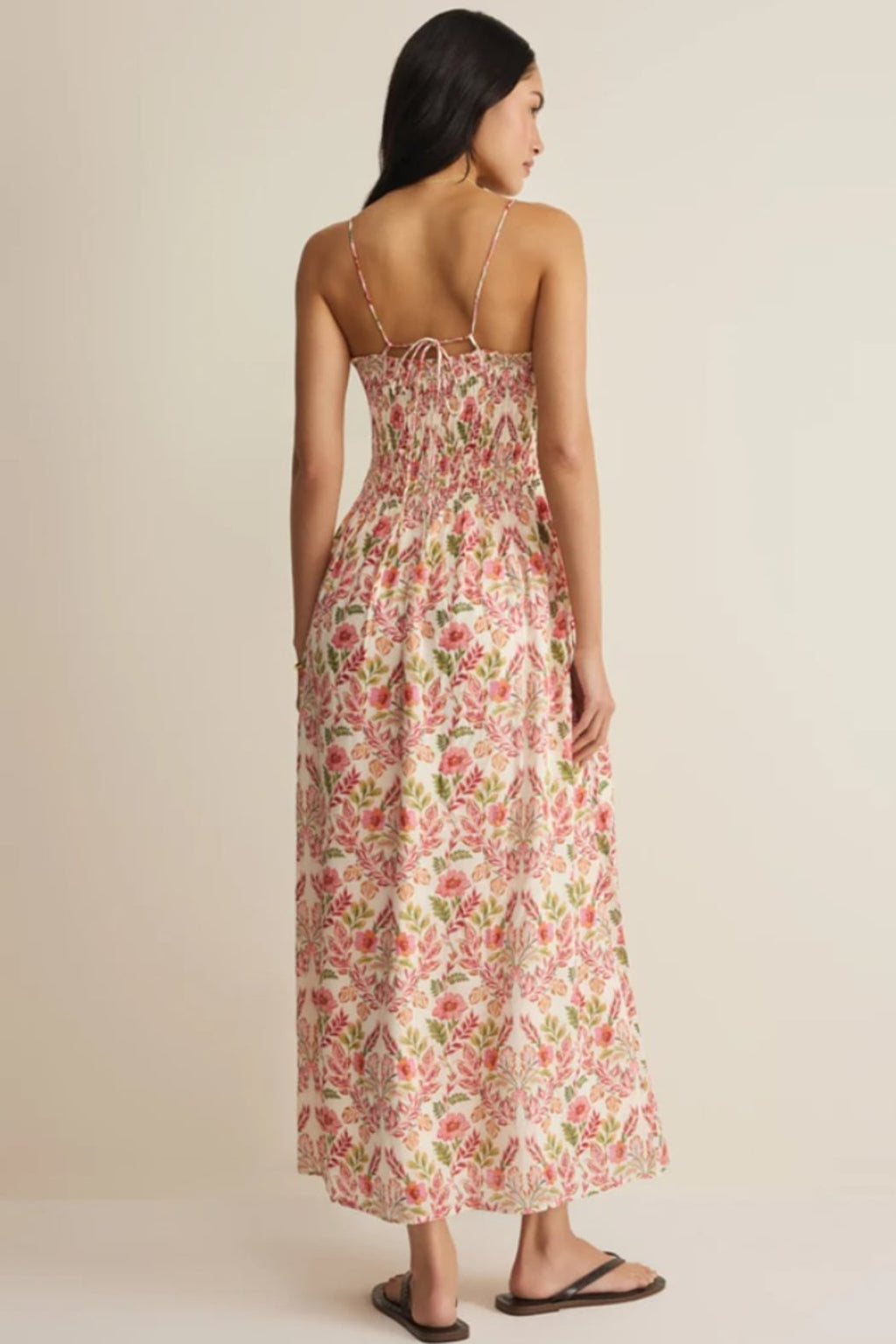 Cornelia Ami Floral Midi Dress