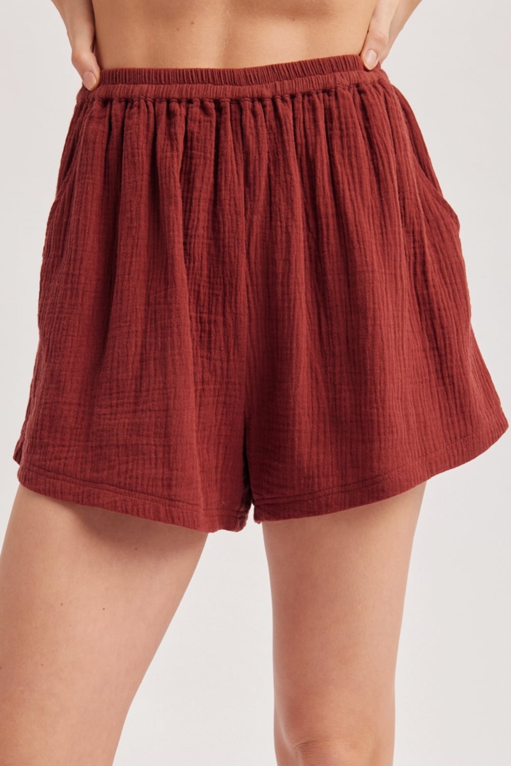 Cotton Gauze Breezy Shorts