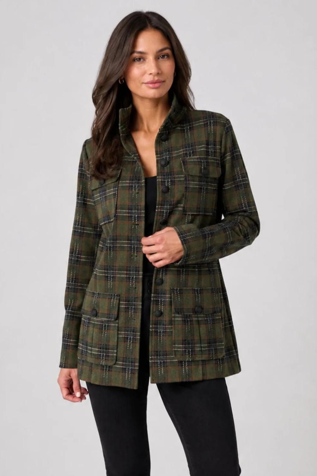 Funnel Neck Field Jacket