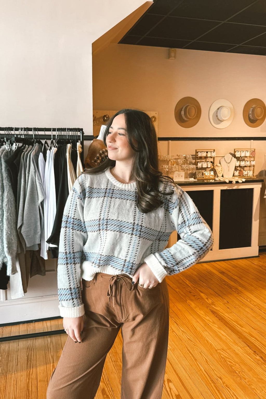 Junction Plaid Sweater