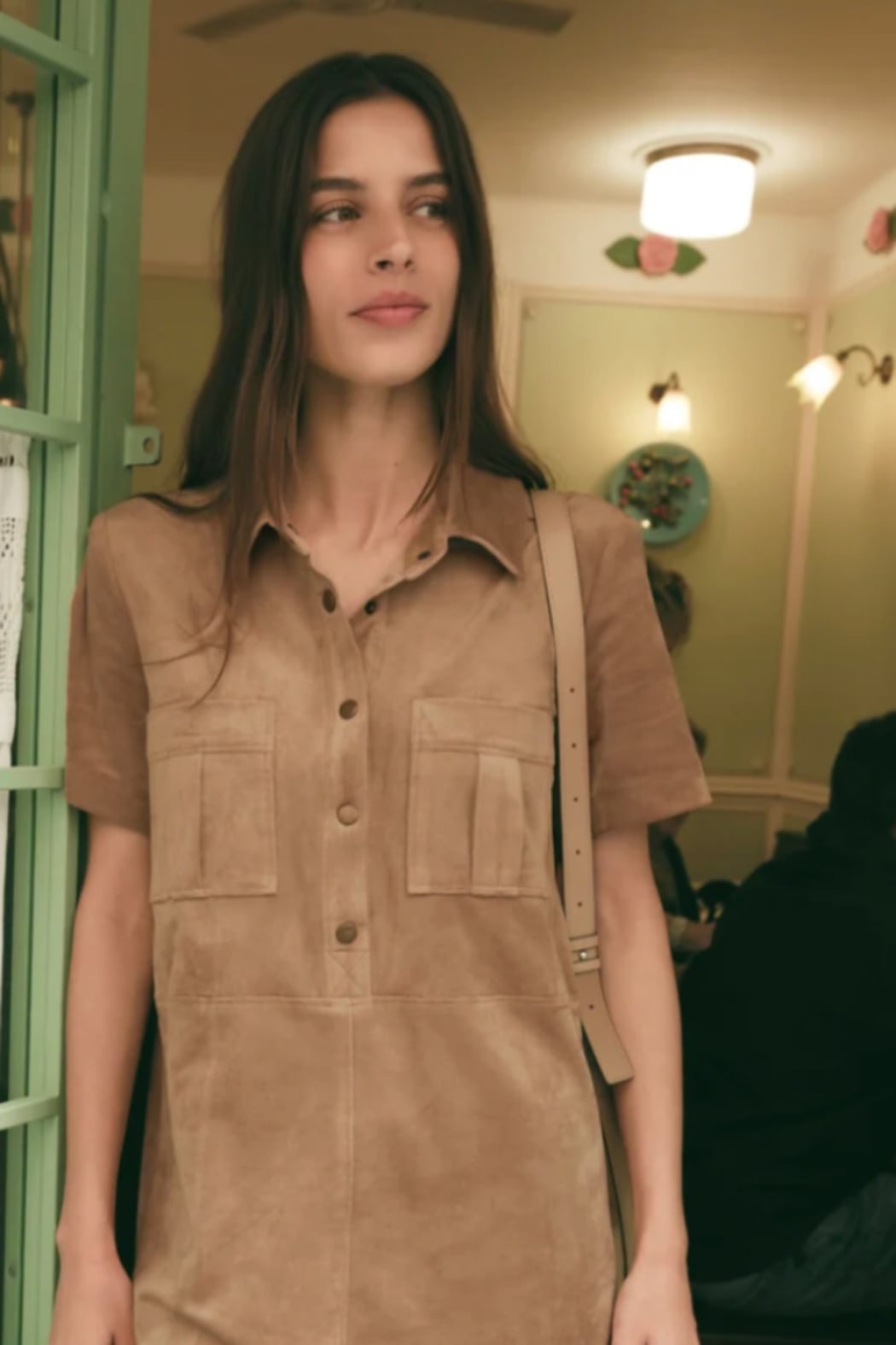 Leone Suede Mini Dress