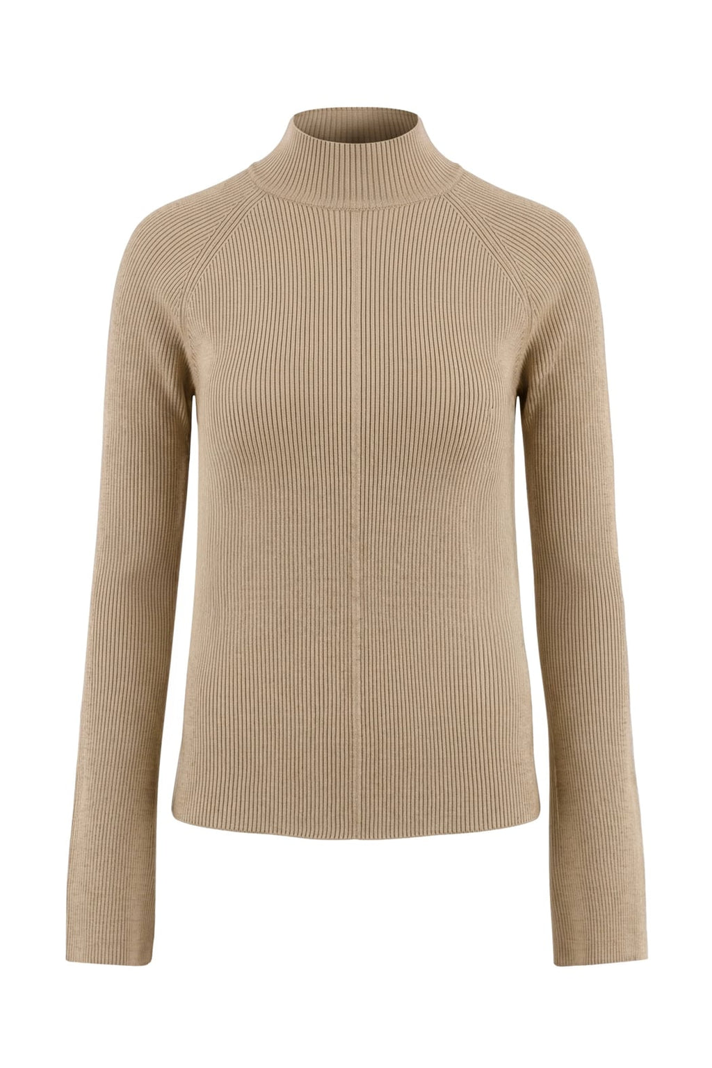 Long Sleeve Flare Turtleneck