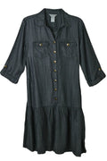 Multiples Black Denim Dress