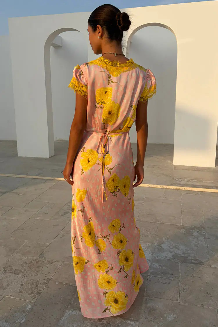 Pink Fawn Poppy Olivia Dress