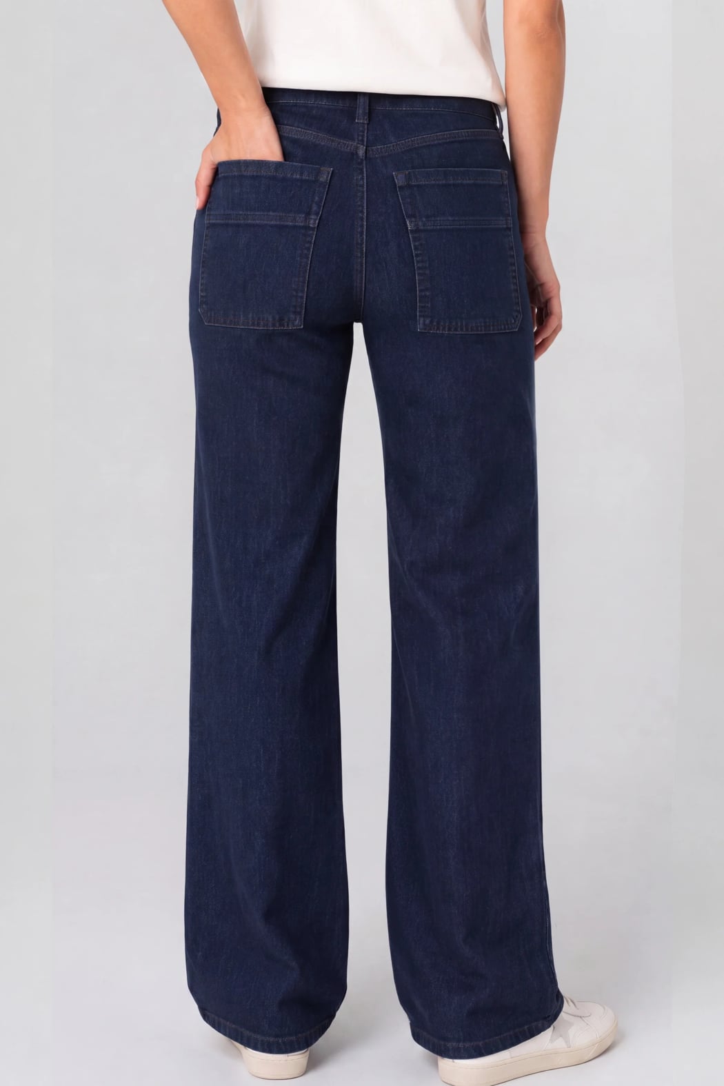 Stride HR Wide Leg Jeans