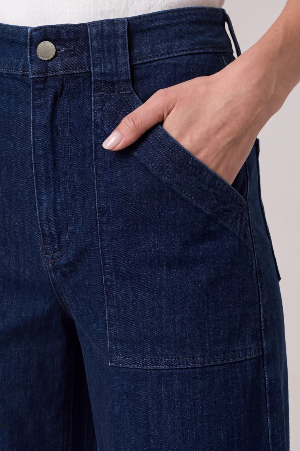 Stride HR Wide Leg Jeans