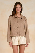 SUEDE WESTERN JACKET