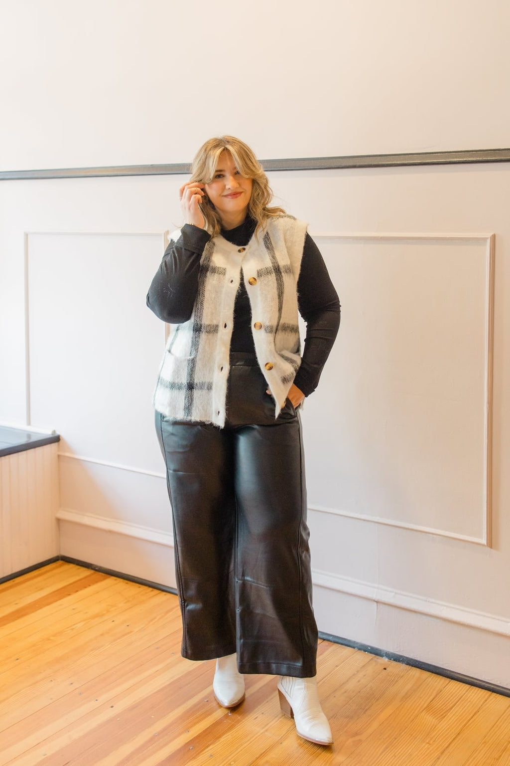 Vegan Leather Pants